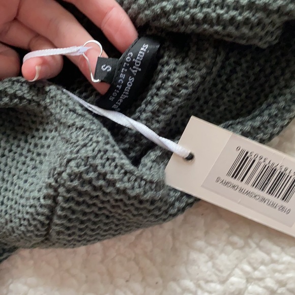 Grey Simply Southern Turtle Neck Sweater - Picture 3 of 3